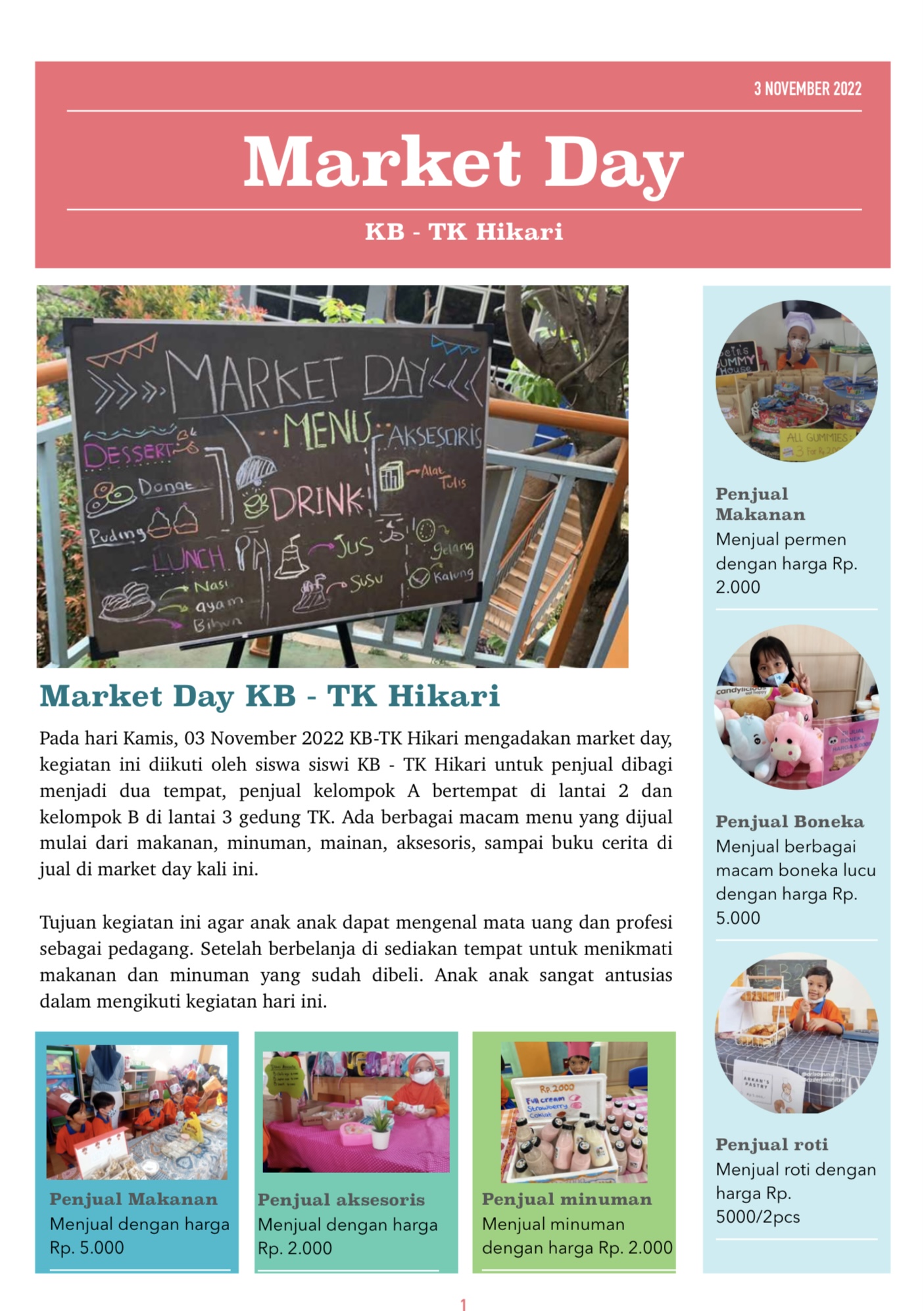Market Day KB – TK Hikari 2022